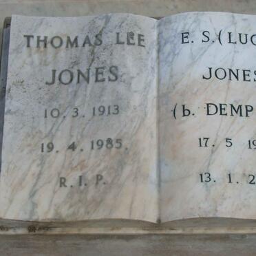 JONES Thomas Lee 1913-1985 &amp;  E.S. DEMPSEY 1918-2010