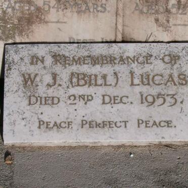 LUCAS W.J. - 1953