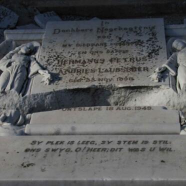 LAUBSCHER Herman Petrus Andries 1898-1949