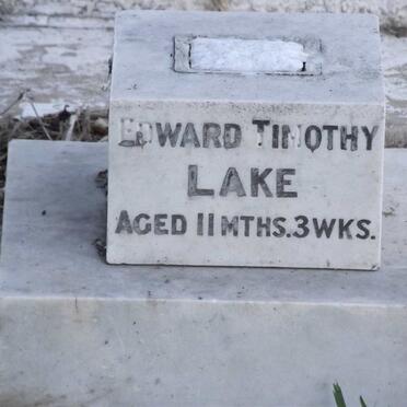 LAKE Edward Timothy
