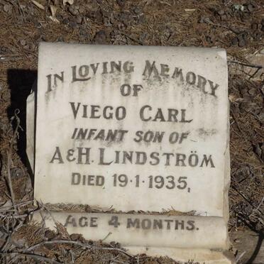 LINDSTROM Viego Carl -1935