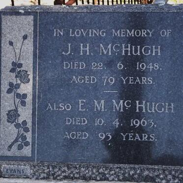 MCHUGH J.H. -1948 &amp; E.M. -1963