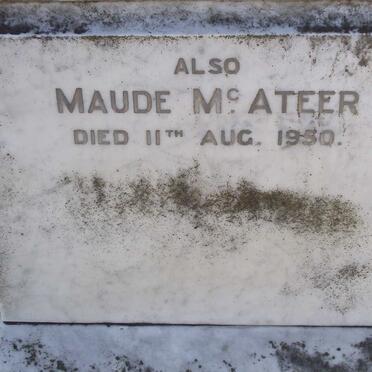 MCATEER Maude -1950