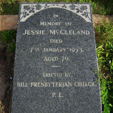 McCLELAND Jessie -1953