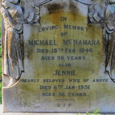 McNAMARA Michael -1946 &amp; Jennie -1951