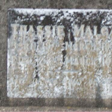 MALGAS Thassie 1923-1927