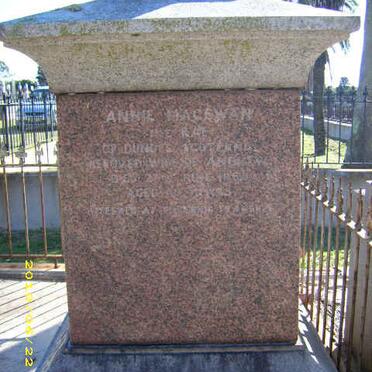 MACEWAN Annie nee RAE -1956