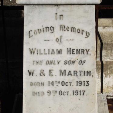 MARTIN William Henry 1913-1917