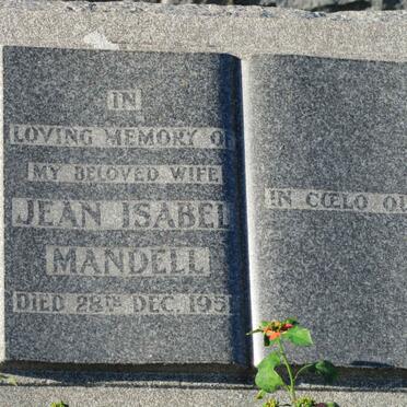 MANDELL Jean Isabel  -1951