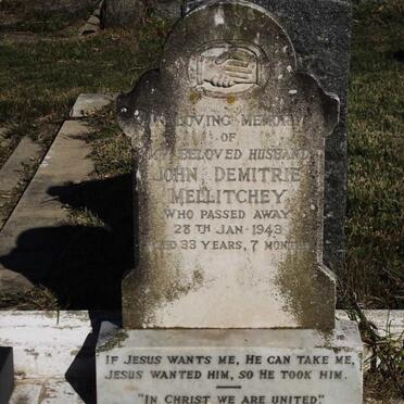 MELLITCHEY John Demitrie -1943