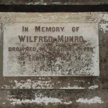 MUNRO Wilfred -1922