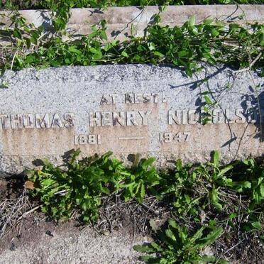 NICHOLSON Thomas Henry 1881-1947