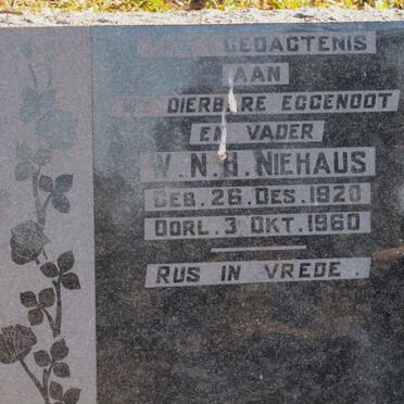 NIEHAUS W.N.H. 1920-1960