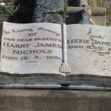 NICHOLS Harry James -1951 &amp; Lizzie Janetta -1952