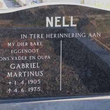 NELL Gabriel Martinus 1905-1975