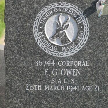 OWEN E.G. -1941