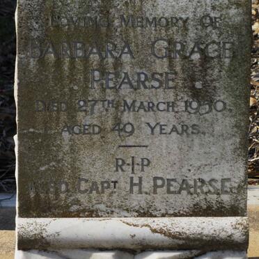 PEARSE Barbara Grace -1950