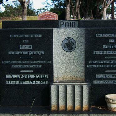 POHL Pieter Willem 1882-1949 &amp; I.A.J. 1887-1983 :: POHL Fred 1912-1942 :: POHL Pieter 1916-1937