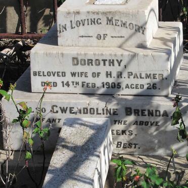 PALMER Dorothy 1905 :: PALMER Gwendoline Brenda
