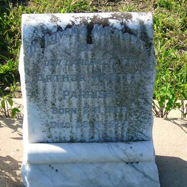 PARRISH Arthur Walter 1932-1933