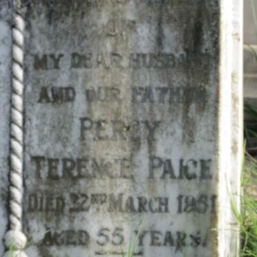 PAIGE Percy Terence -1951 