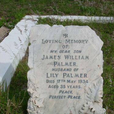 PALMER James William -1934 