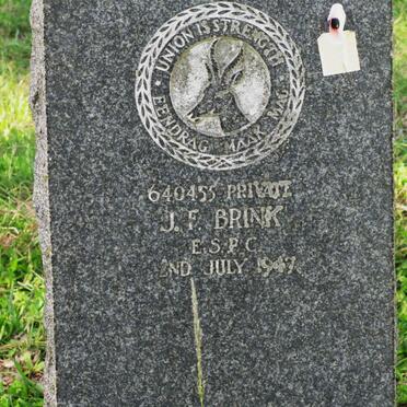 BRINK J.F. -1947