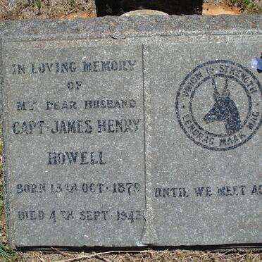 HOWELL James Henry 1879-1943