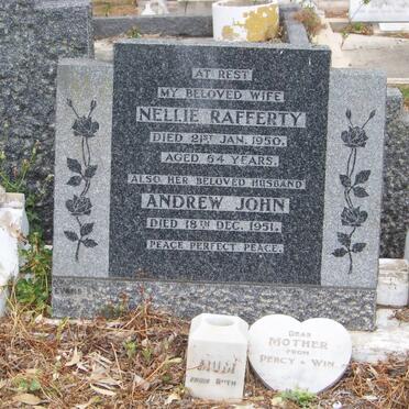 RAFFERTY Andrew John -1951 &amp; Nellie -1950