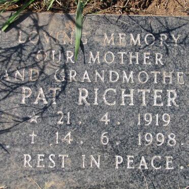 RICHTER Pat 1919-1998
