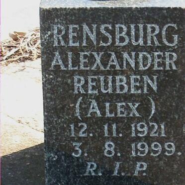 RENSBURG Alexander Reuben 1921-1999