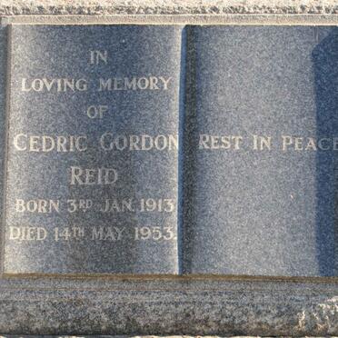 REID Cedric Gordon 1913-1953