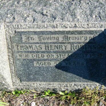 ROBINSON Thomas Henry 