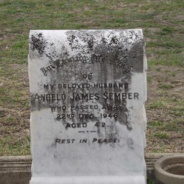 SEMBER Angelo James -1946