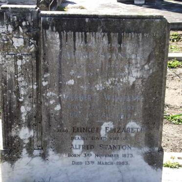 STANTON Alfred 1873-1936 &amp; Eunice Elizabeth 1873-1963 :: STANTON Herbert William 1902-1914