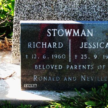 STOWMAN Richard -1960 &amp; Jessica -1977