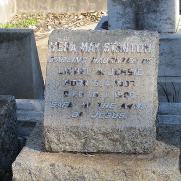 STANTON Vera May 1907-1908