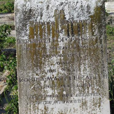 SCOTT Herbert Leopold -1934 &amp; Rosina Mary Elizabeth -1934