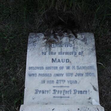 SANDERS Maud -1905