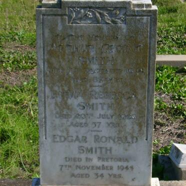 SMITH Arthur George -1948 &amp; Emma Rebecca -1929 :: SMITH Edgar Ronald -1944