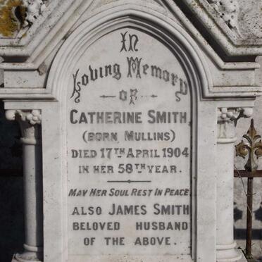 SMITH James -1908 &amp; Catherine MULLINS -1904