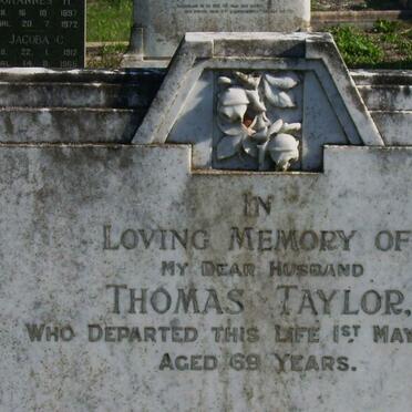 TAYLOR Thomas -1942