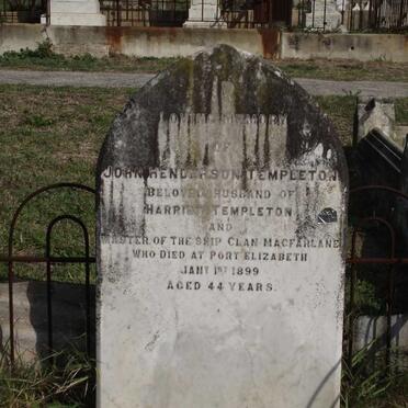TEMPLETON John Henderson -1899