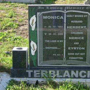 TERBLANCHE Monica 1953-2005