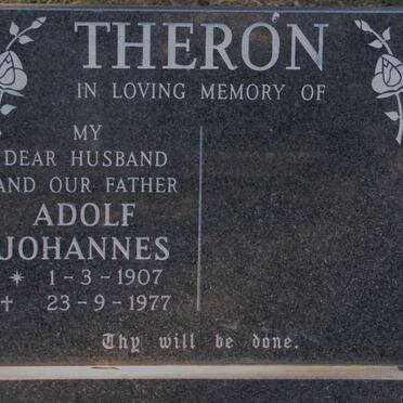 THERON Adolf Johannes 1907-1977