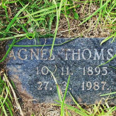 THOMSON Agnes 1895-1987