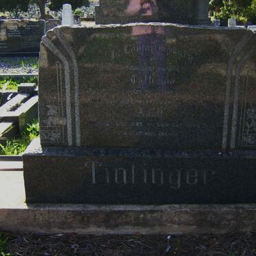 TINLINGER Adolf 18??-19?? &amp; Cathrin? DE KLERK 18??-19??