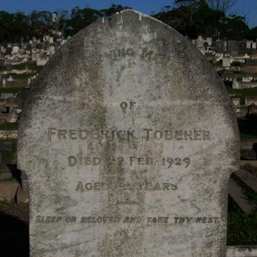TOBERER Frederick -1929 