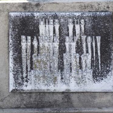 TOIT Beatrix, du 1947-1947