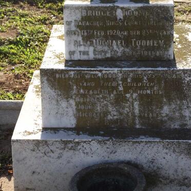 TOOMEY Michael -1888 &amp; Bridget -1920 :: TOOMEY Elizabeth :: TOOMEY Bridget :: TOOMEY John